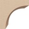 Ekena Millwork 4"W x 4"D x 4"H Wide Stockport Rough Cedar Woodgrain TimberThane Corbel, Primed Tan CORUR04X04X04STORCPR - alternate 3